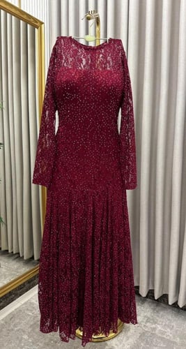 فستان دانتيل 3 ألوان