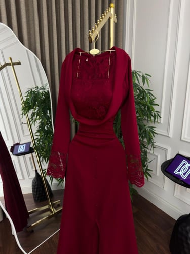 فستان ناعم ساتر من سكر