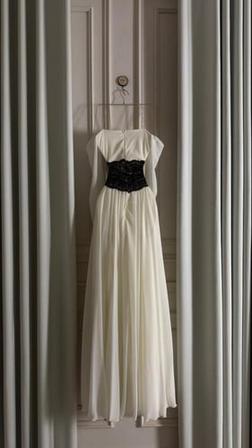 فستان جورجيت علي شيفون