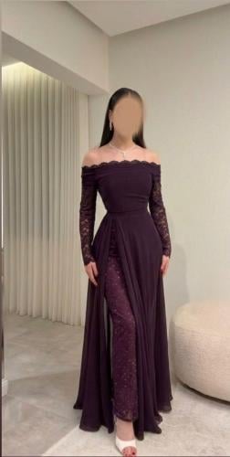 فستان دانتيل ناعم 3 ألوان