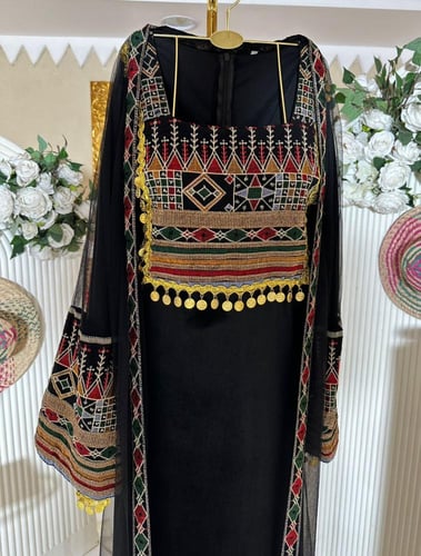 جلابية نجد التراثية بلونين من سكر Sukar
