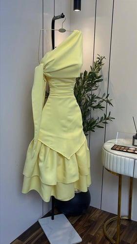 فستان باربي قصير للعيد 3 ألوان