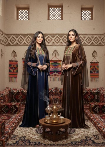 جلابية إرث الجنوب 3 ألوان