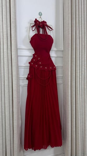 فستان أوركيد الفخم لونين