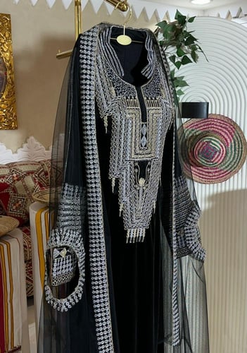 جلابية كحلي عسيري ليوم التأسيس