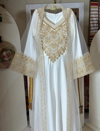 جلابية الاطلالة الملكية | من سكر