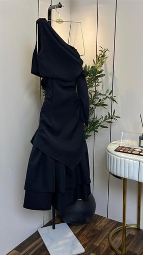 فستان باربي قصير للعيد 3 ألوان