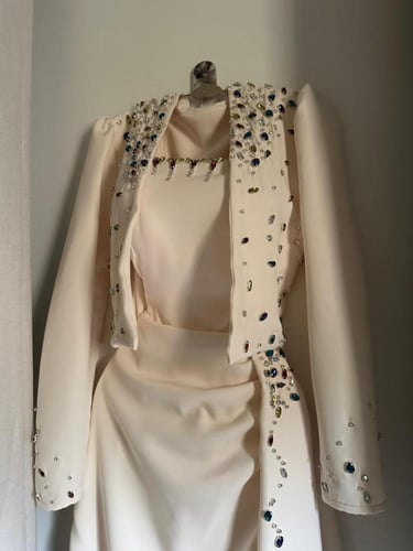 فستان قطعتين باربي للعيد