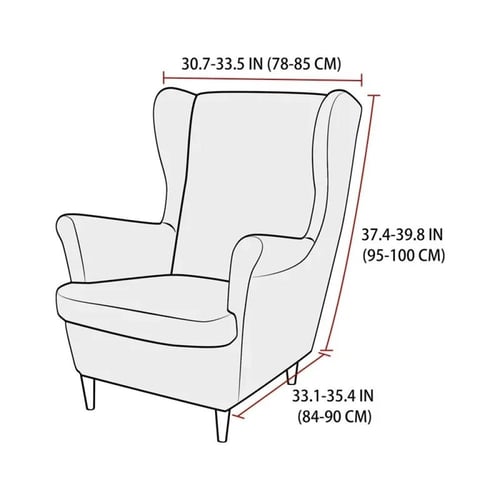 غطاء كرسي مطاطي من الصوف القطبي