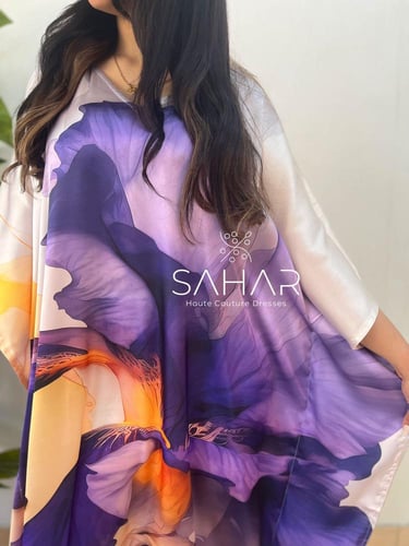 جلابية بطبعات انيقة