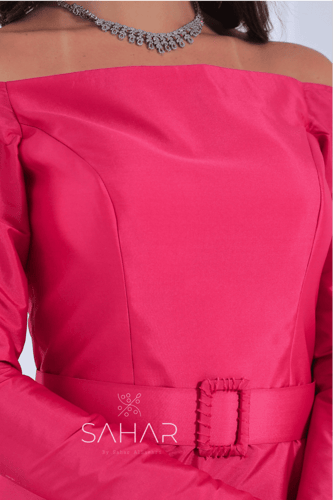 فستان سهره اوف شولدر انيق