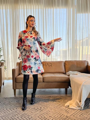 فستان قصير مورد