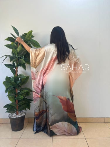 جلابية رمضانية بطبعات