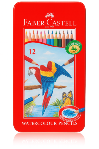 ألوان خشبيه مائيه فابير كاستيل 12لون