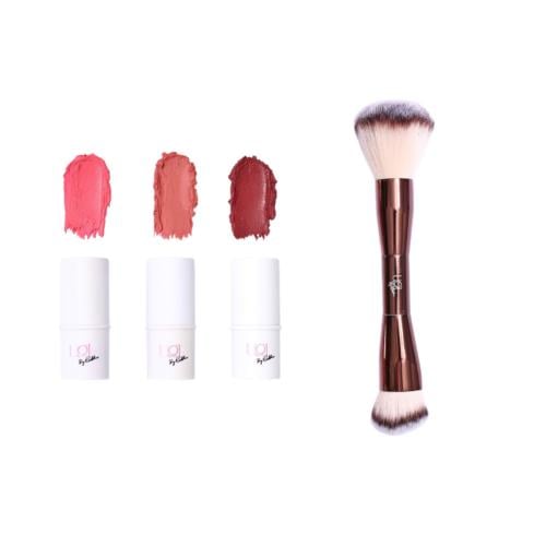 Creamy Blush + Brush