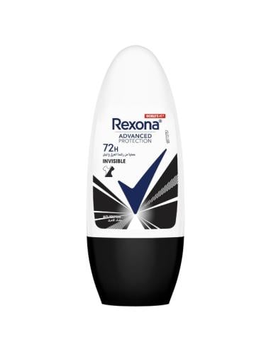 مزيل عرق رول اون إينفيزيبل للنساء من ريكسونا, 50 م...