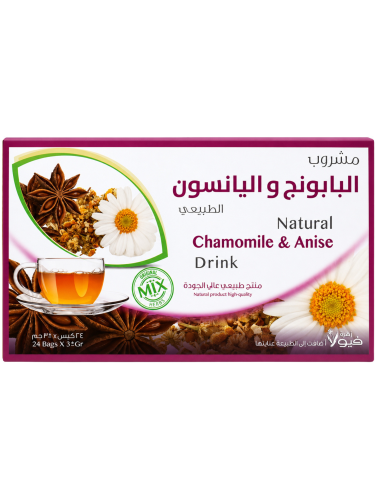 Viola Flower Chamomile & Anise Drink - 24 Tea Bags × 3 g