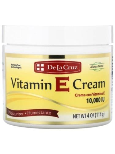 كريم مرطب بفيتامين E للبشرة من دي لا كروز - 114 جر...