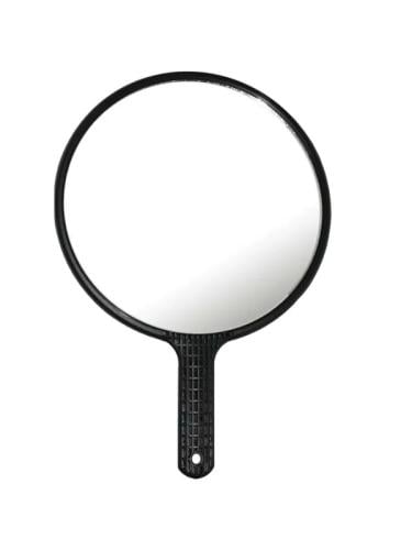 مراة مكياج دائرية بمقبض يد من صالون سيستم