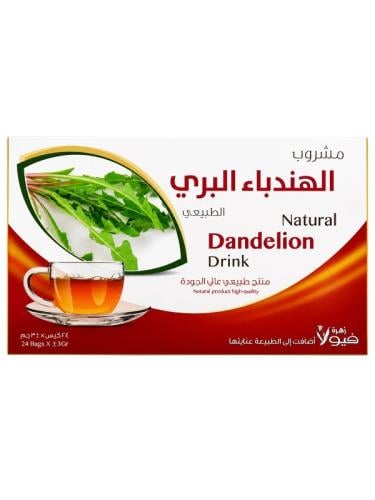 مشروب الهندباء البري الطبيعي من زهرة فيولا - 24 كي...