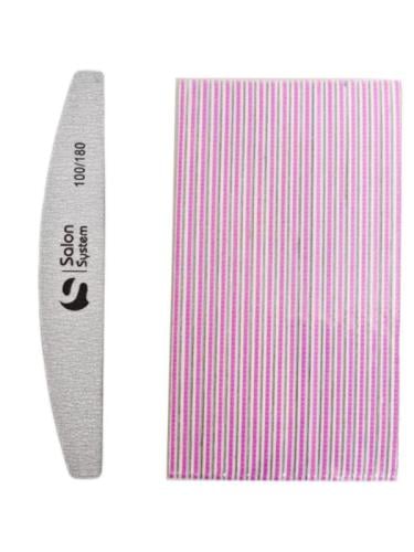 صالون سيستم - مبرد اظافر ، 20 حبة