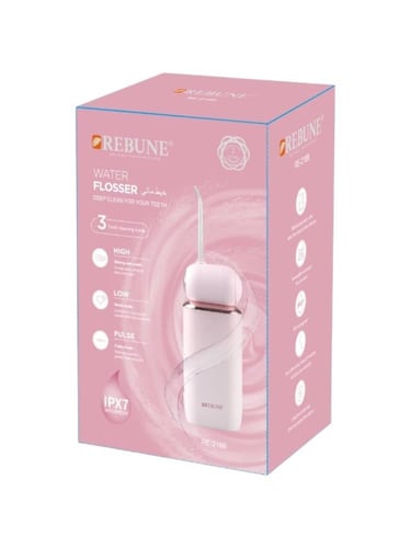 جهاز الخيط المائي لتنظيف الاسنان من ريبون – وردي |...