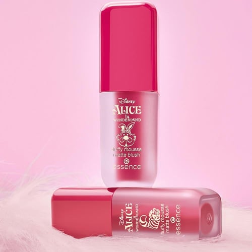 أحمر خدود ديزني أليس ورلديرلاند موس ناعم غير لامع...