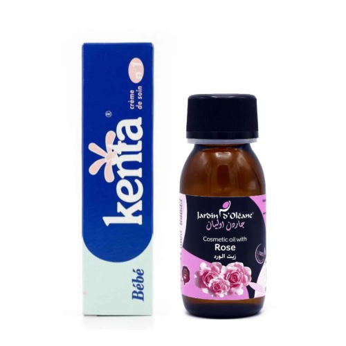 مجموعة التفتيح - كريم كينتا و زيت الورد