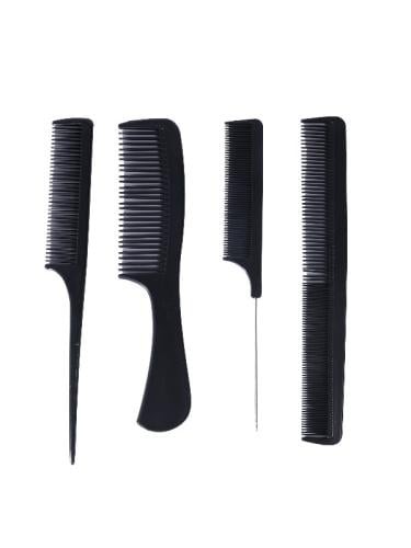 طقم امشطه احترافية من صالون سيستم - 4 قطع