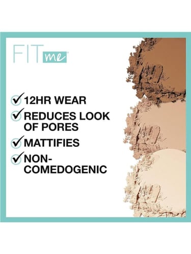 ميبيلين بودرة اند بورلس من فيت مي - 14 جرام