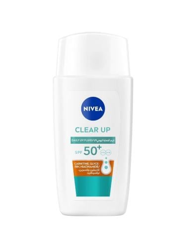 واقي شمس فلويد يومي للبشرة المعرضة للحبوب SPF 50+...