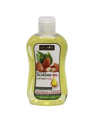 زيت اللوز المر للشعر والبشرة من لينا روز , 200 مل