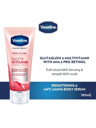 سيروم الجسم الشبابي جلوتا فيتامين بقوة تفتيح 10 مر...