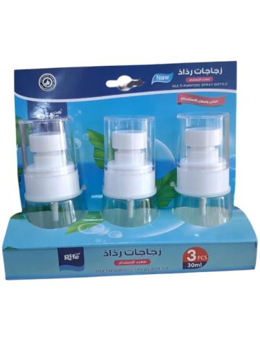 طقم علب بخاخ متعدد الاستخدام من رايت - 3 قطعه × 30...