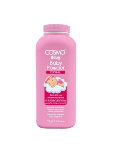 بودرة أطفال برائحة الأزهار من كوزمو - 75 جرام