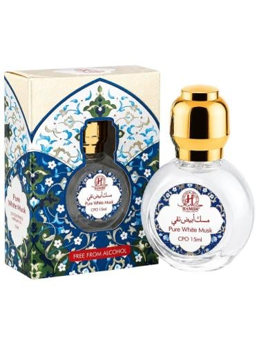 عطر المسك الابيض النقي الزيتي المركز للجنسين من حا...