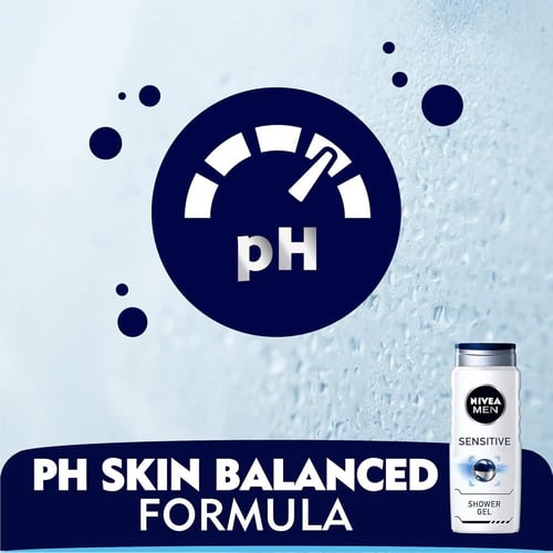 شاور جل للبشرة الحساسة بخلاصة خشب البامبو للرجال م...