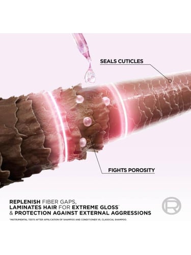 شامبو الفيف جليكوليك جلوس فائق اللمعان للشعر الباه...