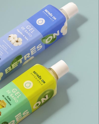 جل استحمام بالقطن والتلك من بيتريس اون - 750 مل