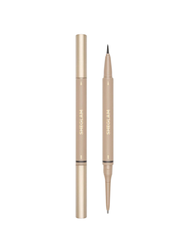 SHEGLAM Brows On Demand 2-In-1 Eyebrow Pencil - Espresso