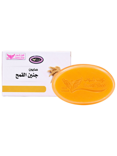 صابون جنين القمح لتنظيف وترطيب البشرة من كويت شوب - 100 جرام
