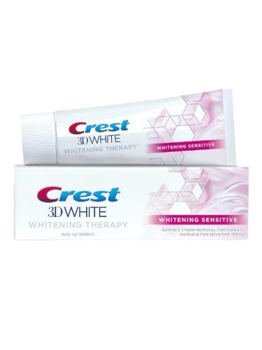 معجون ثري دي وايت للاسنان الحساسة من كرست - 75مل