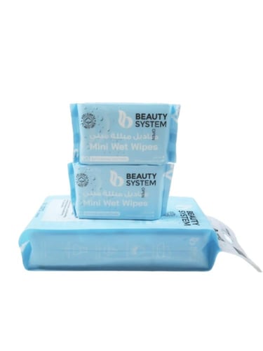مناديل مبللة صغيرة الحجم للاستخدام الشخصي والسفر م...
