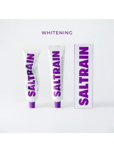 معجون أسنان تبييض طبيعي من سالترين ، 80 جرام
