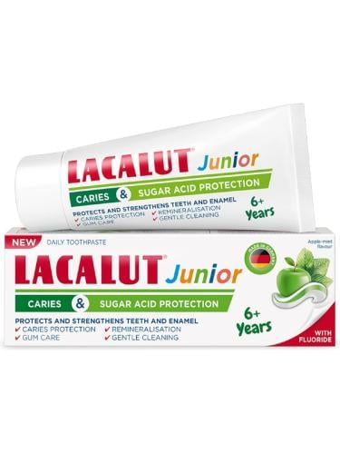 معجون اسنان جونيور للحماية من التسوس وحمض السكر لل...