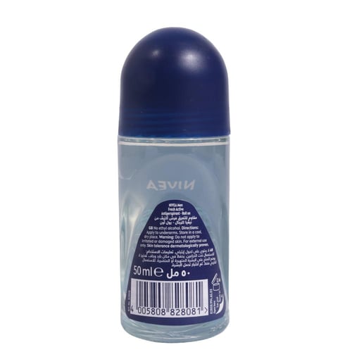 نيفيا مزيل عرق رول اون فريش أكتيف للرجال 50 مل