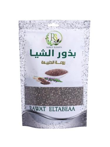 بذور الشيا الطبيعية 100% من روعة العناية - 250 جرا...