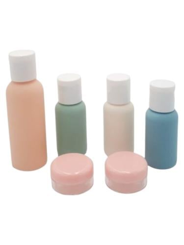 طقم علب فارغة للسفر والرحلات متعدد الالوان من ساشا...