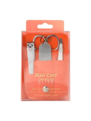 شنطة أدوات الاظافر من جليتز - 4 قطع