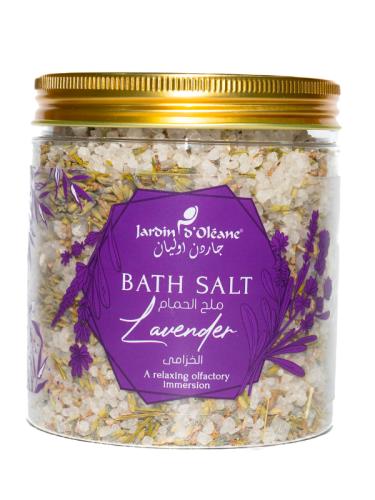 ملح الحمام بخلاصة الخزامى ( لافندر ) من جاردن اولي...